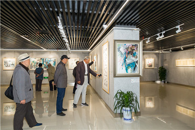 竹風(fēng)荷韻 廉政文化書畫展的藝術(shù)交流與策劃